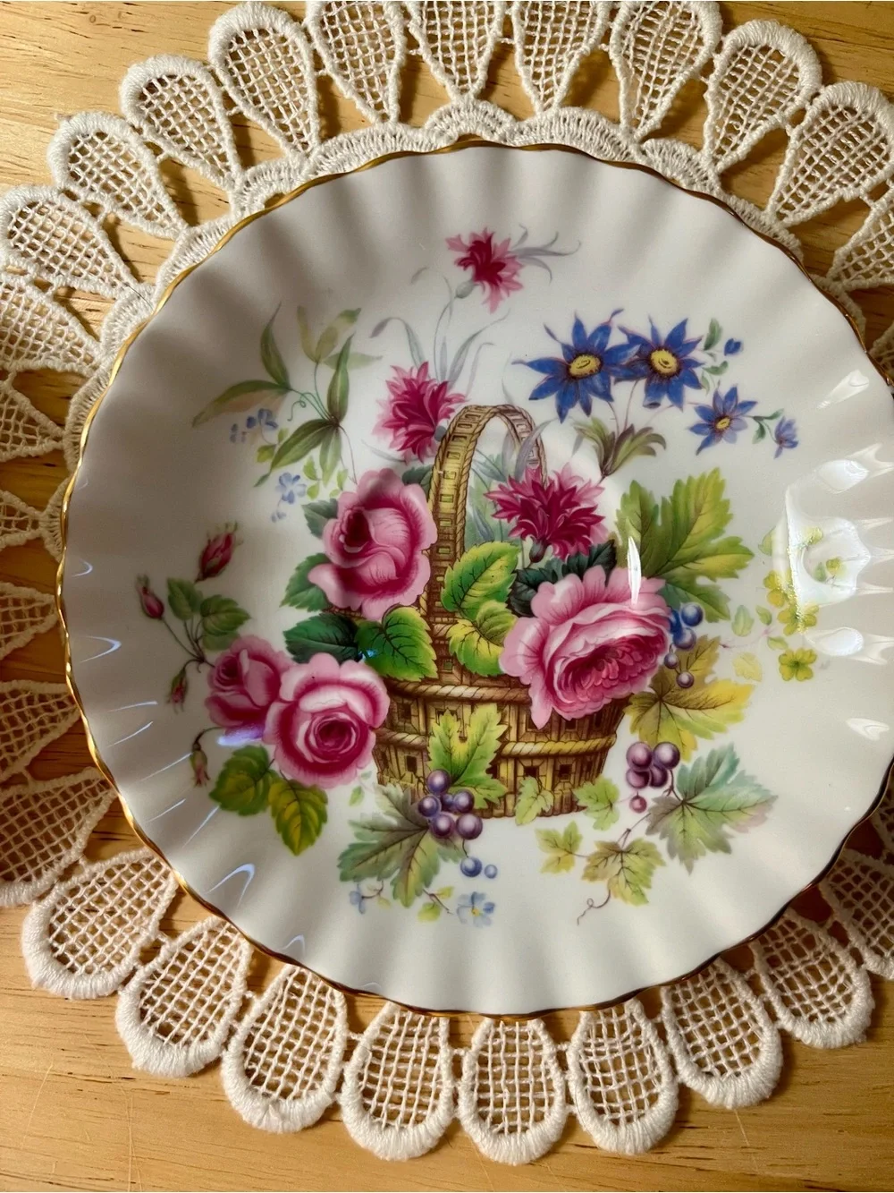 Royal Albert Flower of the Month Tea Cup & Saucer Set